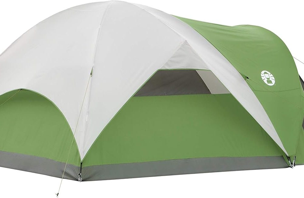 Coleman Evanston Screened Camping Tent, 6/8 Person Weatherproof Tent with Roomy Interior Includes Rainfly, Carry Bag, Easy Setup and Screened-In Porch - Image 3